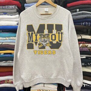 Vintage NCAA Missouri Tigers Football Sweatshirt, University of Missouri Shirt